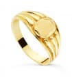 Siegelring für Jungen, 18K Gold P904202
