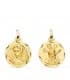 Scapulaire Vierge Macarena et Christ du Gran Poder Or 18K 18 mm
