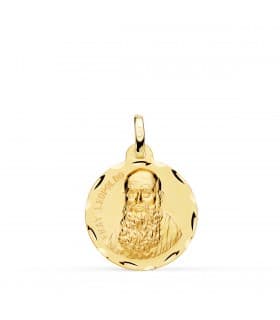 Medalla Fray Leopoldo Oro 18K 18mm