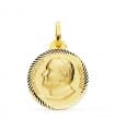 Medalla Juan Pablo II Oro 18k 20mm
