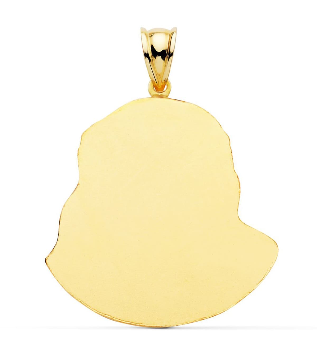Colgante Rostro de Cristo Oro 18K 30mm - medallas religiosas - medalla de Jesús - Crucifijo