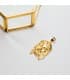 Cabeza de cristo oro 31x22mm