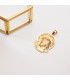 Colgante Cabeza Cristo Potencias Oro 18K 38mm