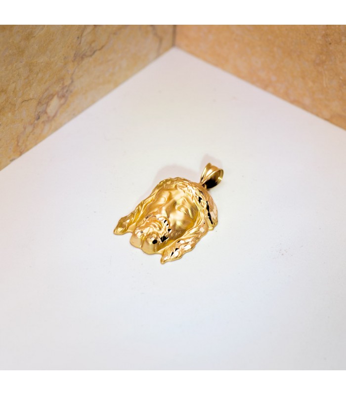 Alda Joyeros, Joyería online | Cabeza Santo rostro 27 mm colgante religioso figura Jesús | comprar on line joyas de hombre