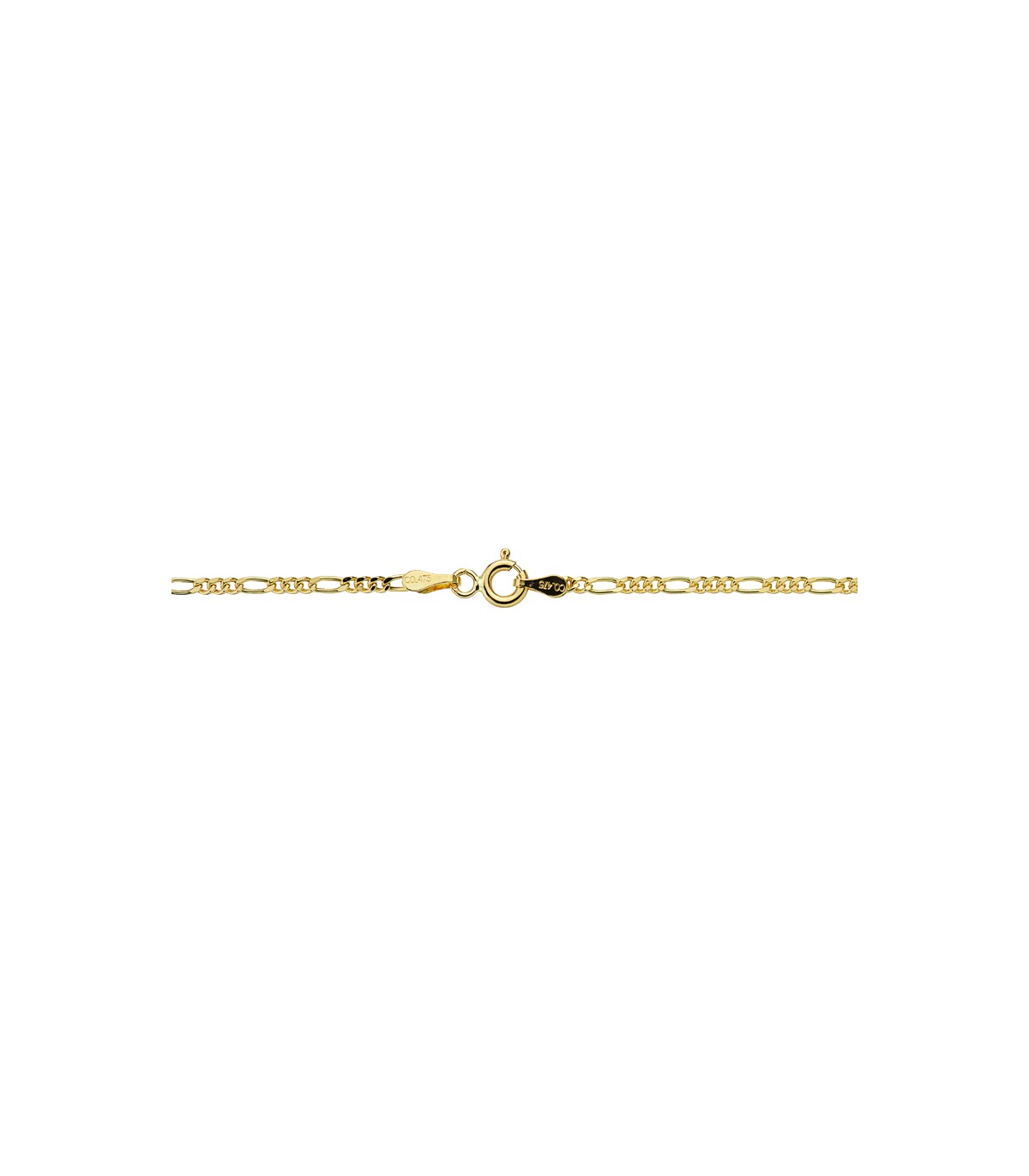 Cadena Oro 18K 3x1 2 mm 45cm