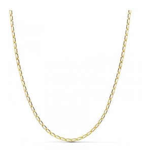 Catena a maglia Cheval cava - Oro giallo 18 carati 45 cm x 2,5 mm - Collane in oro da donna online