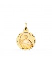 Hl. Vinzenz Ferrer Medaille 18K / 750er Gold P2873-316