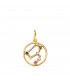 Pendentif Signe Astrologique Lion Or 18K Constellation