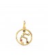 Pendentif Signe Astrologique Vierge Or 18K Constellation