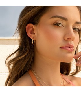 Pendientes aro de oro amarillo Melisa 20mm 18 Ktes