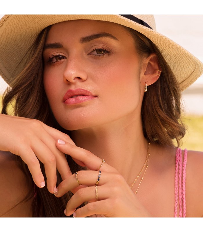 Bague Blue Or Jaune 18K Always