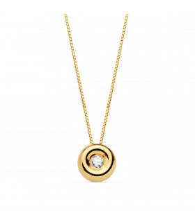 Gargantilla Delicia 0.020 Qtes. OA 18K - collar con diamantes para mujer