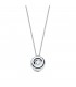 Gargantilla Delicia 0.020 Qtes. Oro Blanco 18K - collar con diamantes para mujer