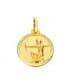 Pendentif Zodiaque Sagittaire facetté 18 Carats 16mm