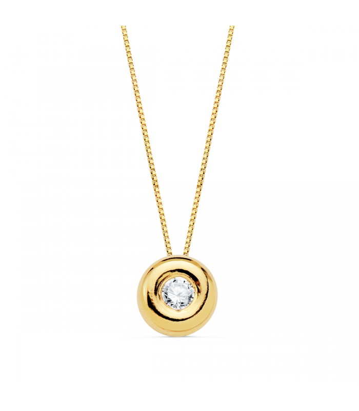 Gargantilla Delicia 0.050 Qtes. OA 18K - collar con diamantes para mujer