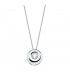 Gargantilla Delicia 0.050 Qtes. Oro Blanco 18K - collar con diamantes para mujer
