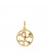 Colgante Horóscopo Sagitario Oro 18K Constelación - Signo del zodiaco con piedras de colores