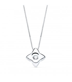Collier Étoile Diamants 0.020 Carats OB 18K