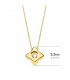 Gargantilla Estrella Diamantes 0.020 Qtes. Oro Amarillo 18K - collar con diamantes para mujer