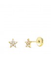 Diamant Ohrstecker | 750 Gelbgold P1916-OAT