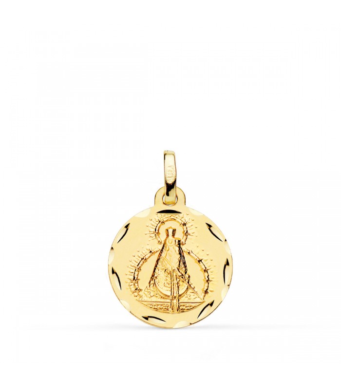 Medalla Virgen de la Cabeza 18 Ktes 16mm