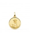 Medaille Jungfrau Maria 18K Gold P3065-118