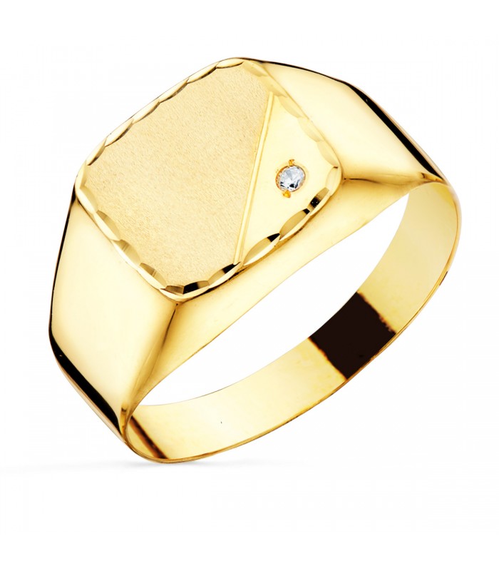 Sello de oro para hombre personalizado