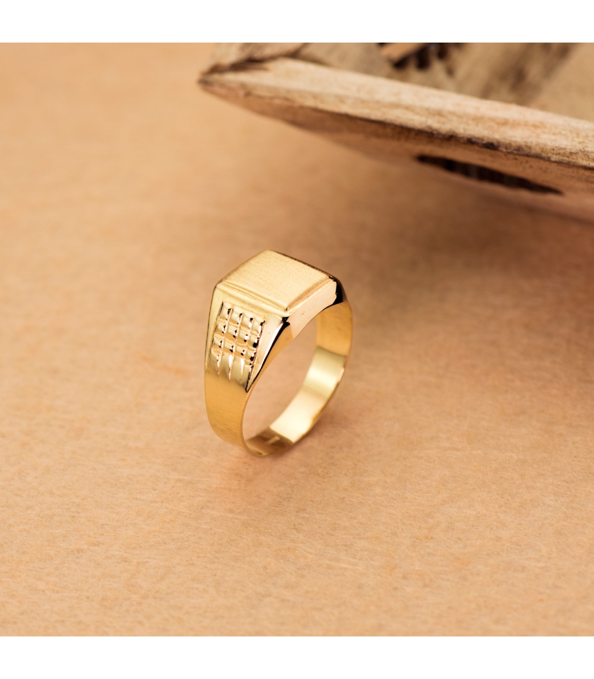 Alda Joyero, joyería online | Sello Oro Hombre Boris 18K | joyas personalizadas