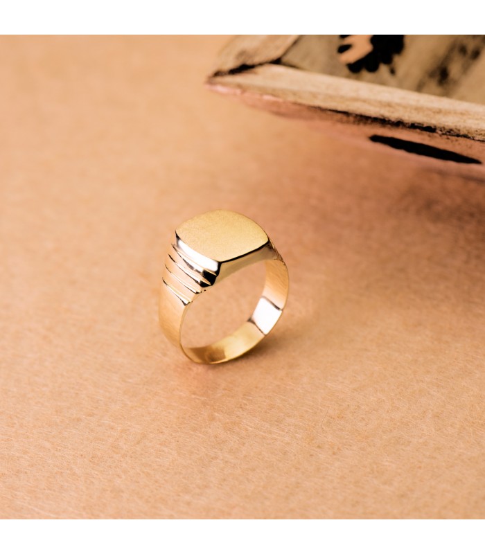 Alda Joyero, joyería online | Sello Oro Hombre Marcos 18K | joyas personalizadas