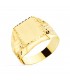 Sello cadete Sergio Oro Amarillo 18K - ANILLO SELLO PAR NIÑO COMUNIÓN