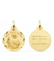 Medalla San Judas Tadeo Oro 18K 20mm