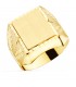 Chevalière Or Homme James 18K