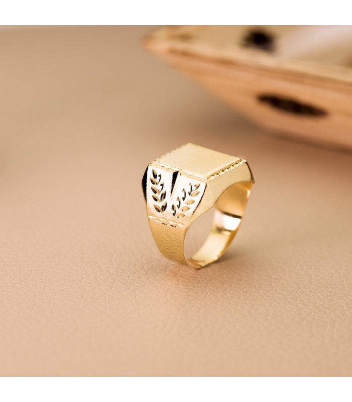 Chevalière Or Homme James 18K