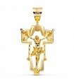 Jesus Anhänger Gelbgold 18 Karat P7720-080