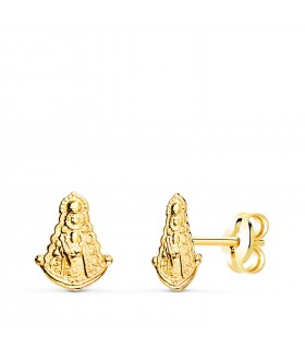 Pendientes de niña virgen del rocio