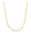 Chaîne Figaro Or Jaune 18K 3.5 mm 60cm