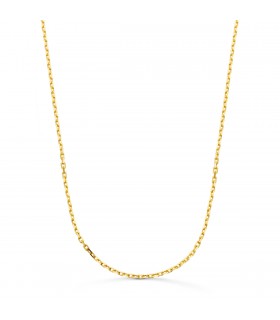 Cadena Forzada 1.9 mm Oro 18K 60 cm - cadenas de hombre