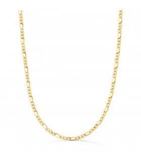 Cadenita de oro para hombre figaro