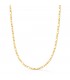 Cadenita de oro para hombre figaro