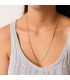 Cadena de oro amarillo 18 ktes barbada