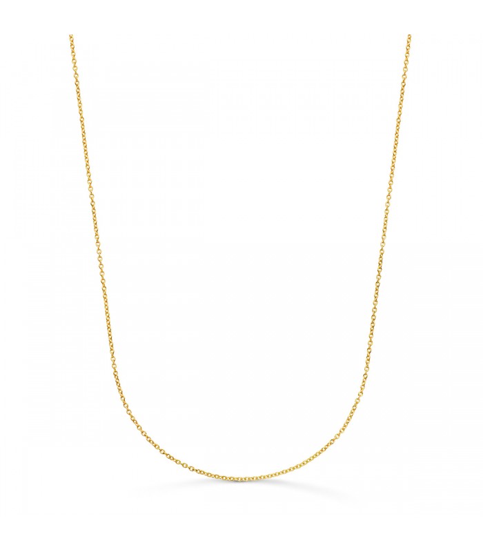 Cadena de oro amarillo 18 ktes para mujer | Collares y gargantillas oro