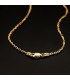 Cadena Forzada 1.9 mm Oro 18K 60 cm - cadenas de hombre
