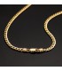 Cadena de oro amarillo 18 ktes barbada