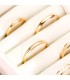 Alliance Clarissa 18 carats. Bague 3 mm pour mariage. Bijouterie en ligne.