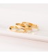 Alliances pour femme. Alliance or jaune 18K. Alda Joyeros, bijouterie en ligne.