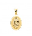 Madonna von Guadalupe Anhänger 18K Gold P6059-821