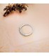 Bague de mariage Aisha en or blanc 18 carats avec diamants. Bague en or blanc.