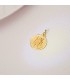 Médaille Saint Christophe 18K 20mm Bisel