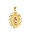 Wunderbare Medaille aus 18K Gold P6280-823F