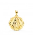 Madonna von Rocio Medaille Gelbgold 18K P3043-320